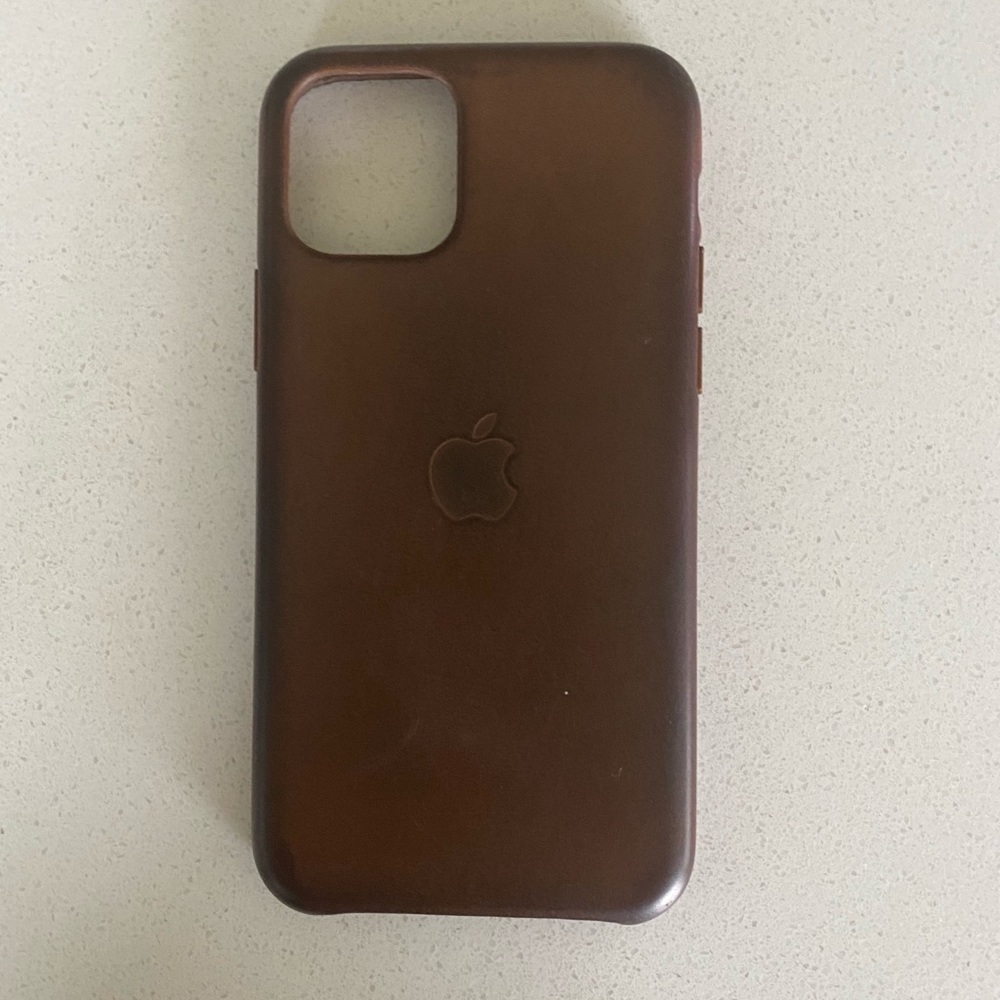Leather IPhone 11 Pro case
